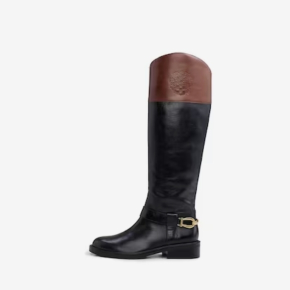 Vince Camuto Leather Knee High Boots - Amanyir - Picture 2 of 12